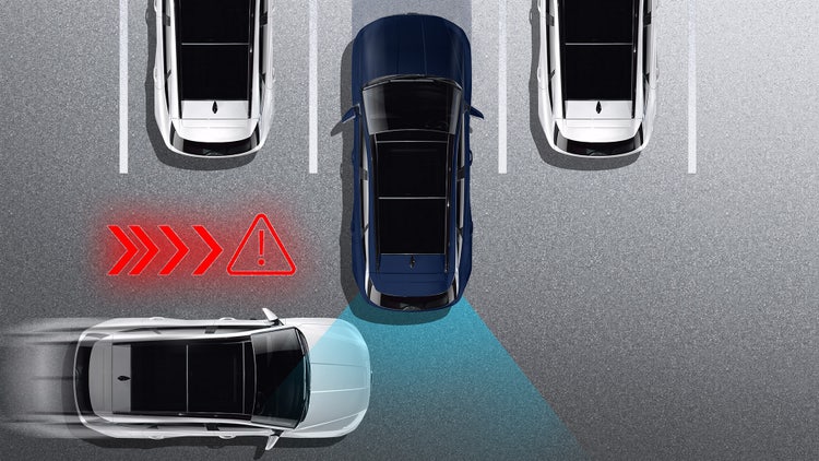 Standard Rear Cross-Traffic Collision-Avoidance Assist (RCCA)