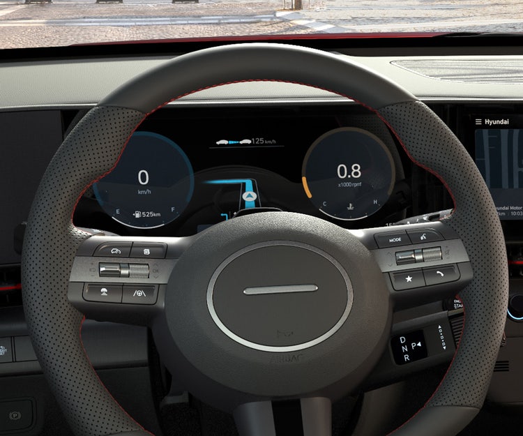 12.3” digital cluster