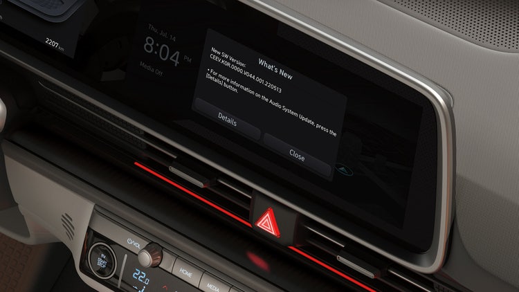 ECU (Electronic vehicle control module) over-the-air updates