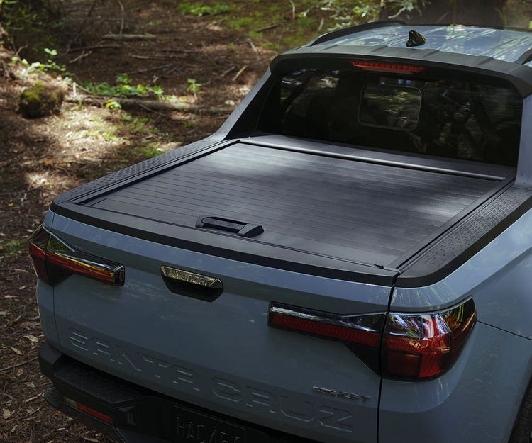 Standard integrated tonneau cover