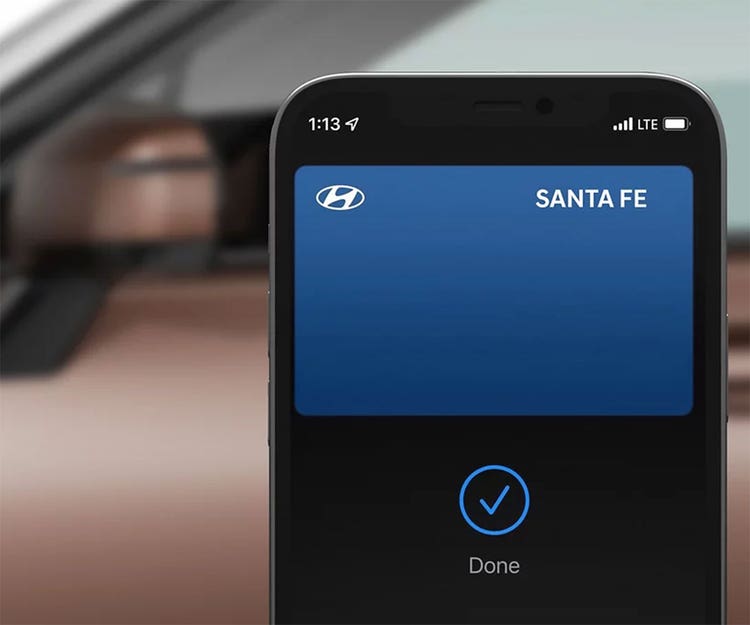 Available Digital Key (with NFC/BLE/UWB)