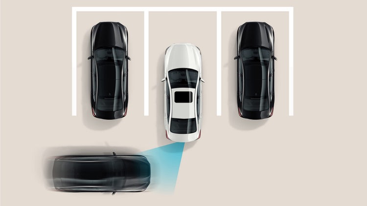 Standard Rear Cross Traffic Collision Avoidance Assist (RCCA)