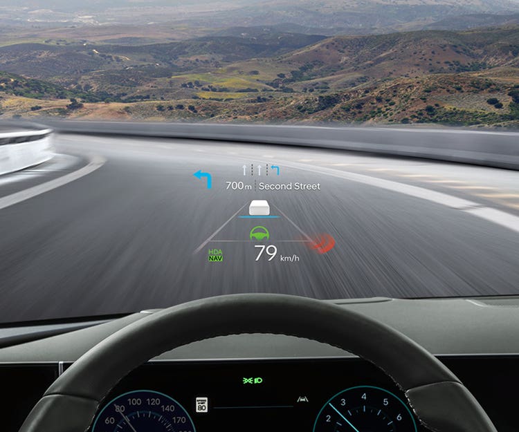 Head-up display (HUD)