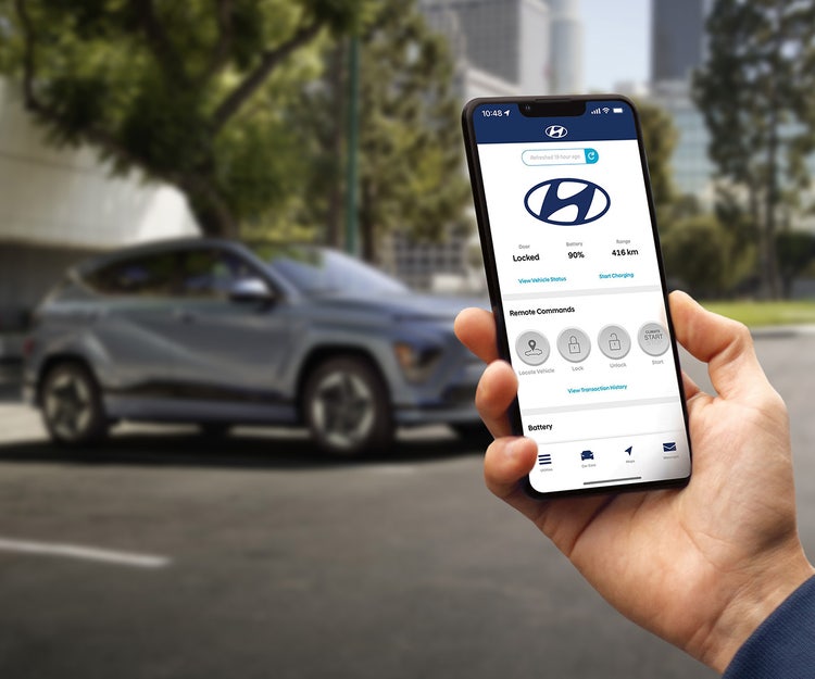 Bluelink&amp;reg; connected vehicle system