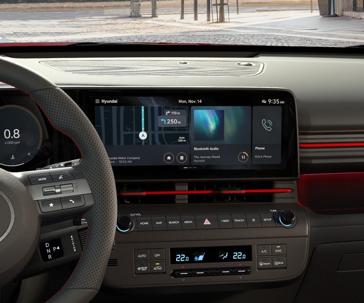 12.3” infotainment system w/ available navigation system