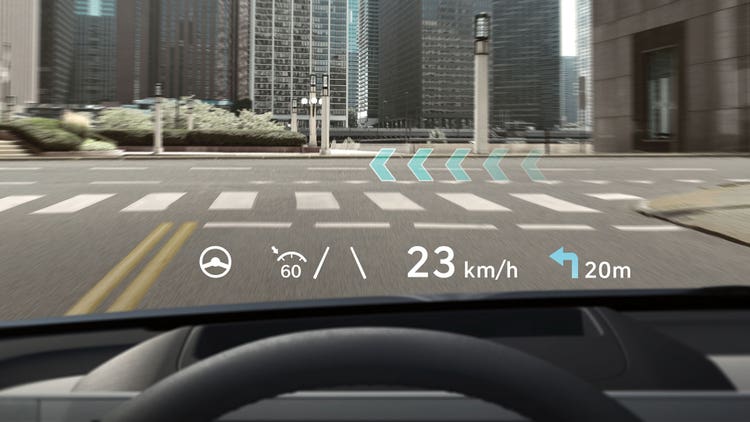Augmented reality head-up display