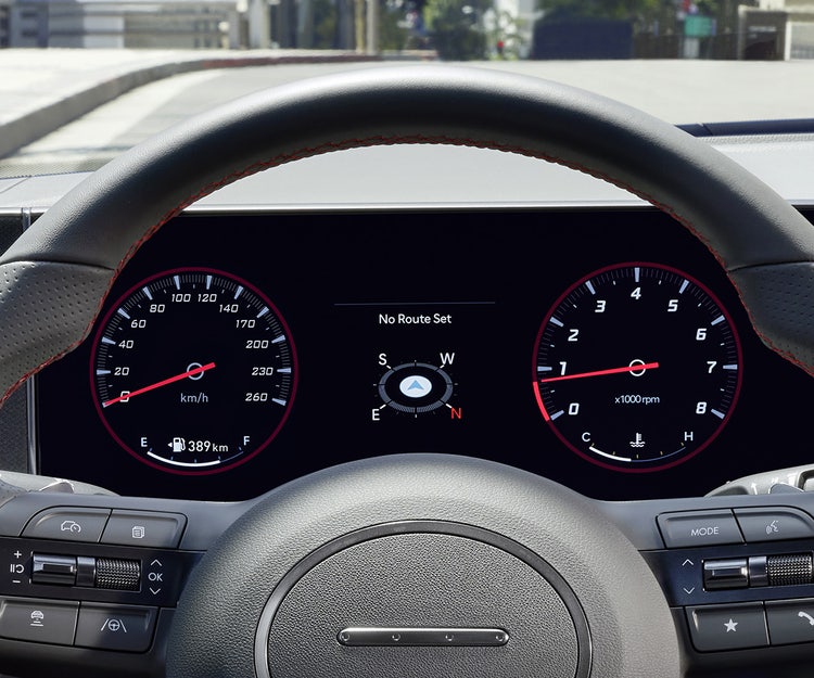 12.3&#34; full digital instrument cluster