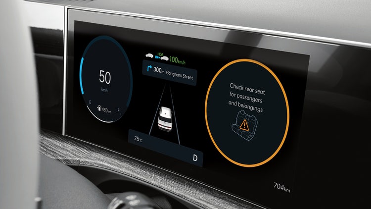 Alerte d’occupant à l’arrière