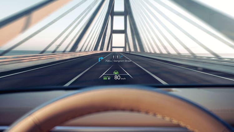 Head-up Display (Available)