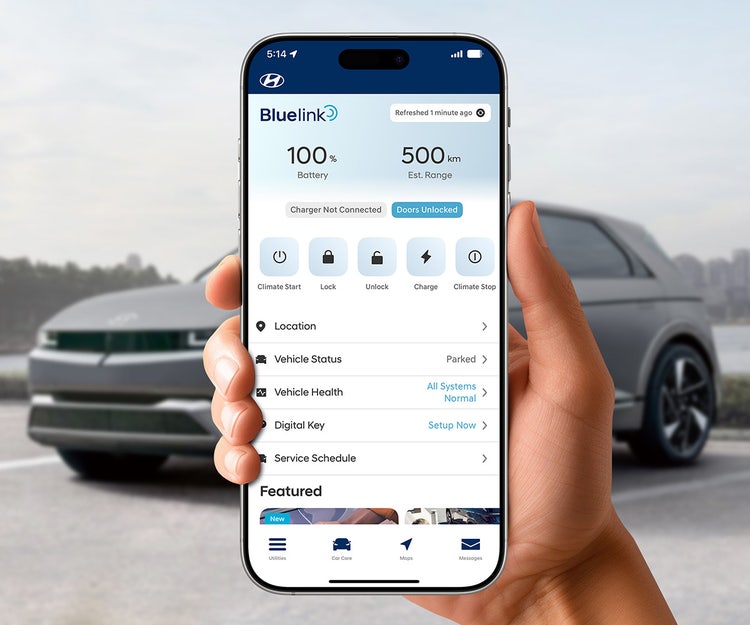 Bluelink&amp;reg; Connected Car System