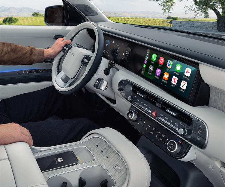 Projection sans fil d&#39;un t&amp;eacute;l&amp;eacute;phone (Android Auto et Apple CarPlay) (de s&amp;eacute;rie)