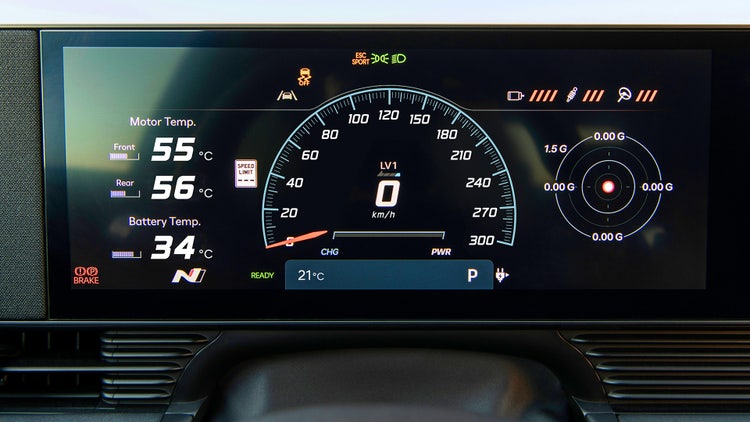 Panneau d’instrumentation numérique de 12,3 po avec mode N