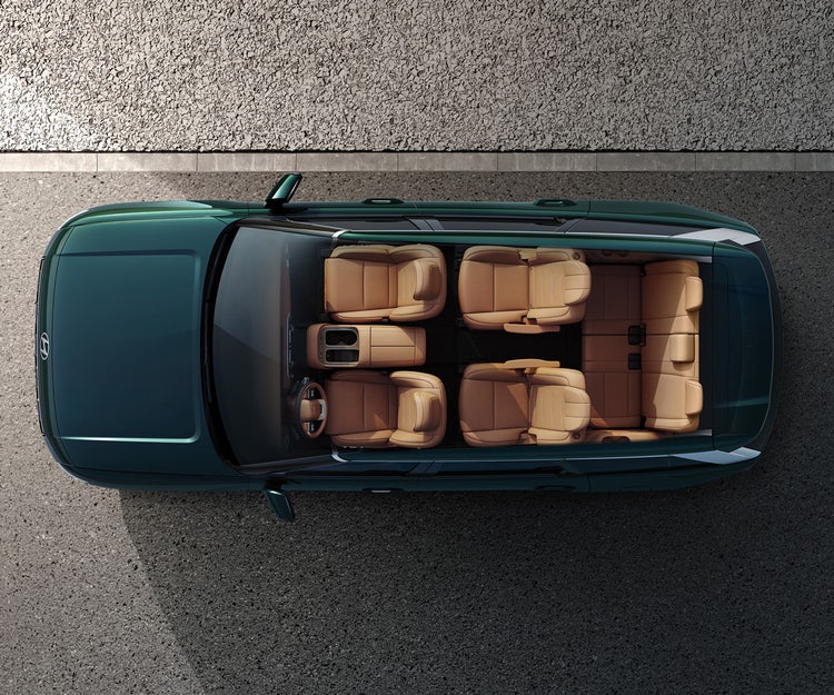 Configuration &amp;agrave; 7 occupants avec si&amp;egrave;ges capitaine (livrable)&amp;nbsp;